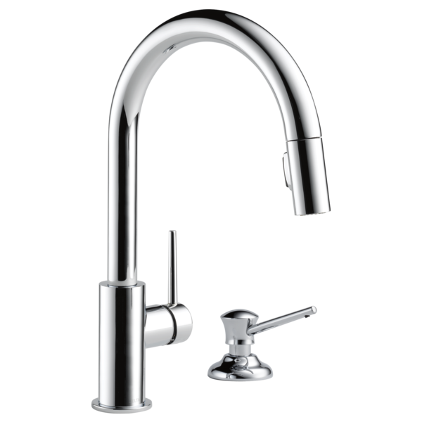 Delta Trinsic:9159 Single Handle Pull-Down Kitchen Faucet