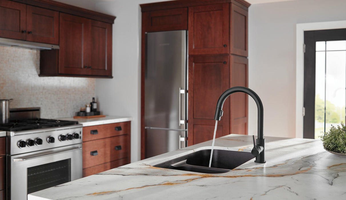 Delta Trinsic:9159 Single Handle Pull-Down Kitchen Faucet