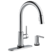 Delta Trinsic:9159T Single Handle Pull-Down Kitchen Faucet with Touch<sub>2</sub>O Technology