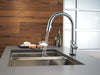 Delta Trinsic:9159T Single Handle Pull-Down Kitchen Faucet with Touch<sub>2</sub>O Technology