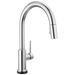 Delta Trinsic:9159T Single Handle Pull-Down Kitchen Faucet with Touch<sub>2</sub>O Technology