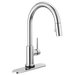 Delta Trinsic:9159T Single Handle Pull-Down Kitchen Faucet with Touch<sub>2</sub>O Technology