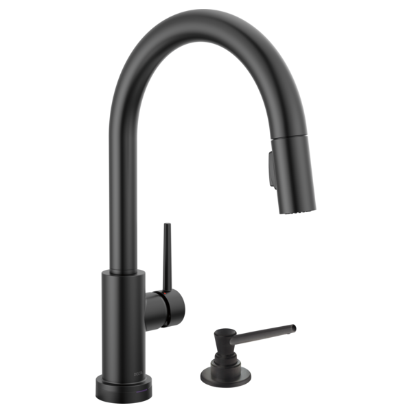 Delta Trinsic:9159T Single Handle Pull-Down Kitchen Faucet with Touch<sub>2</sub>O Technology