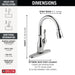 Delta Leland: VoiceIQ Kitchen Faucet with Touch2O with Touchless Technology