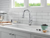 Delta Leland: VoiceIQ Kitchen Faucet with Touch2O with Touchless Technology
