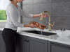Delta Coranto: Touch2O Kitchen Faucet with Touchless Technology
