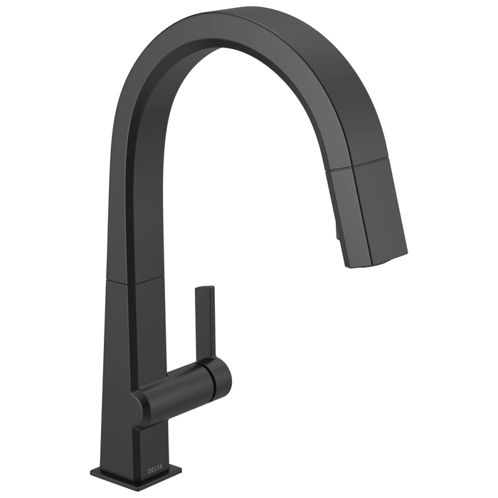 Delta Pivotal: Single Handle Pull Down Kitchen Faucet