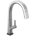 Delta Pivotal: Single Handle Pull Down Kitchen Faucet with Touch2O Technology