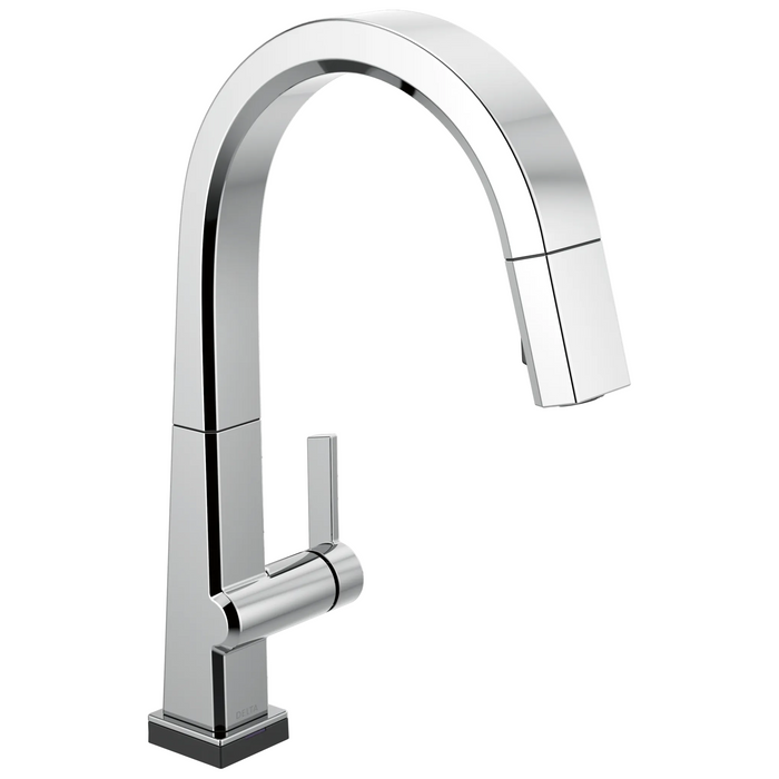 Delta Pivotal: Single Handle Pull Down Kitchen Faucet with Touch2O Technology
