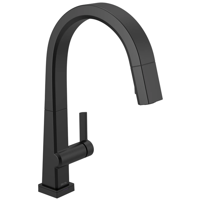 Delta Pivotal: Single Handle Pull Down Kitchen Faucet with Touch2O Technology