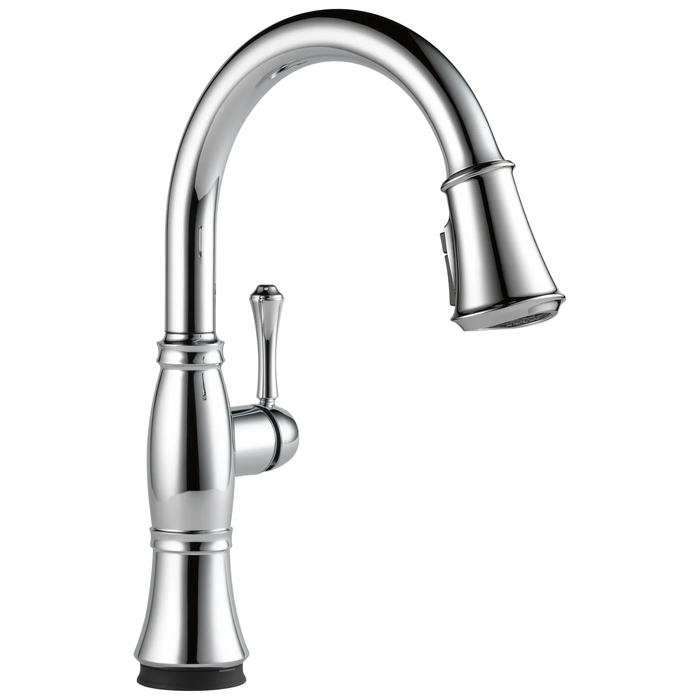 Delta Cassidy™: Single Handle Pull-Down Kitchen Faucet with Touch<sub>2</sub>O and ShieldSpray Technologies