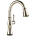 Delta Cassidy™: Single Handle Pull-Down Kitchen Faucet with Touch<sub>2</sub>O and ShieldSpray Technologies