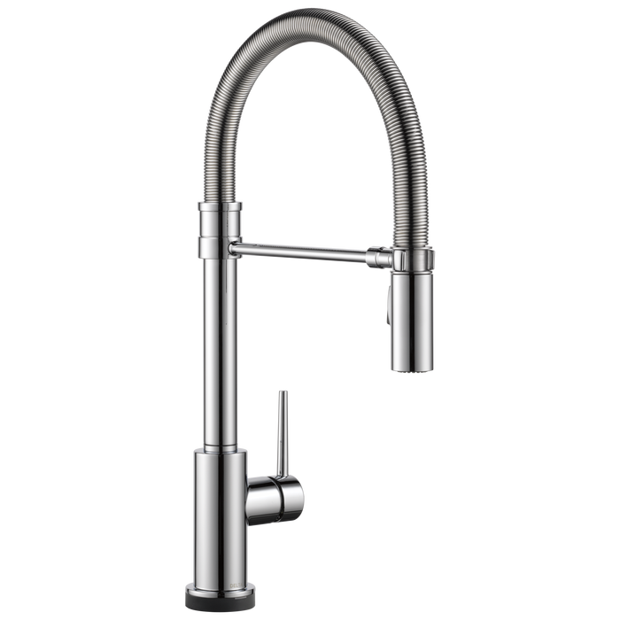 Delta Trinsic:9659T Single-Handle Pull-Down Spring Kitchen Faucet with Touch<sub>2</sub>O Technology
