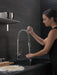 Delta Trinsic:9659T Single-Handle Pull-Down Spring Kitchen Faucet with Touch<sub>2</sub>O Technology