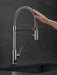 Delta Trinsic:9659T Single-Handle Pull-Down Spring Kitchen Faucet with Touch<sub>2</sub>O Technology