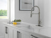 Delta Trinsic 9659TL TouchTouch 2O Technology Kitchen Faucet with Touchless Technology