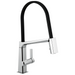 Delta Pivotal: Single Handle Exposed Hose Kitchen Faucet