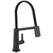 Delta Pivotal: Single Handle Exposed Hose Kitchen Faucet with Touch2O Technology