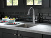 Delta Essa: Single Handle Pull-Down Bar / Prep Faucet