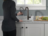 Delta Essa 9913 Single Handle Pull-Down Bar / Prep Faucet