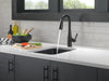 Delta Essa 9913T Single Handle Pull-Down Bar / Prep Faucet with TouchTouch 2O Technology