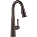 Delta Essa 9913T Single Handle Pull-Down Bar / Prep Faucet with TouchTouch 2O Technology