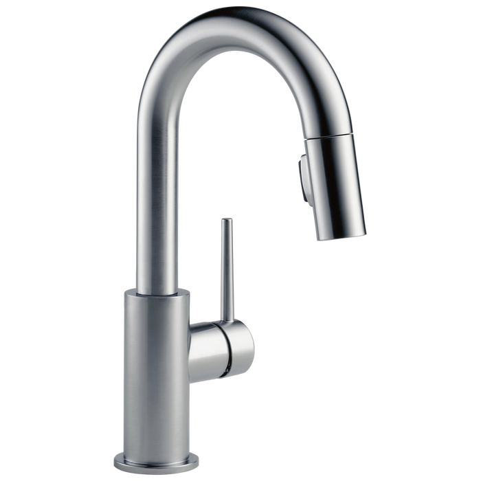 Delta Trinsic 9959 Single Handle Pull-Down Bar / Prep Faucet