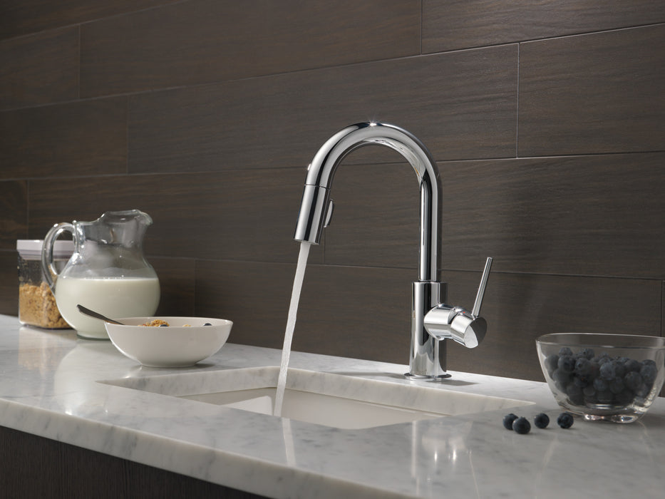 Delta Trinsic 9959 Single Handle Pull-Down Bar / Prep Faucet