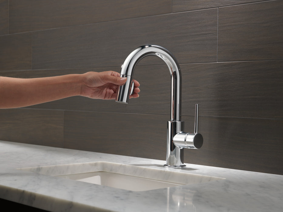 Delta Trinsic 9959 Single Handle Pull-Down Bar / Prep Faucet
