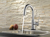 Delta Trinsic:9959T Single Handle Pull-Down Bar / Prep Faucet with Touch<sub>2</sub>O Technology