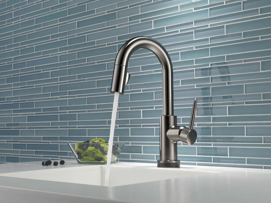 Delta 9959T-KS-DST Trinsic Single Handle Pull-Down Bar Faucet