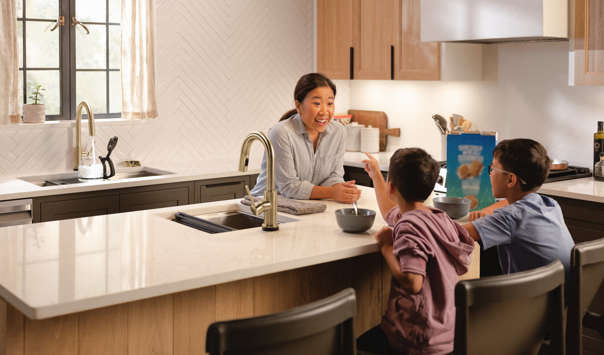 Delta Trinsic 9959TL Touch2O Bar / Prep Faucet with Touchless Technology