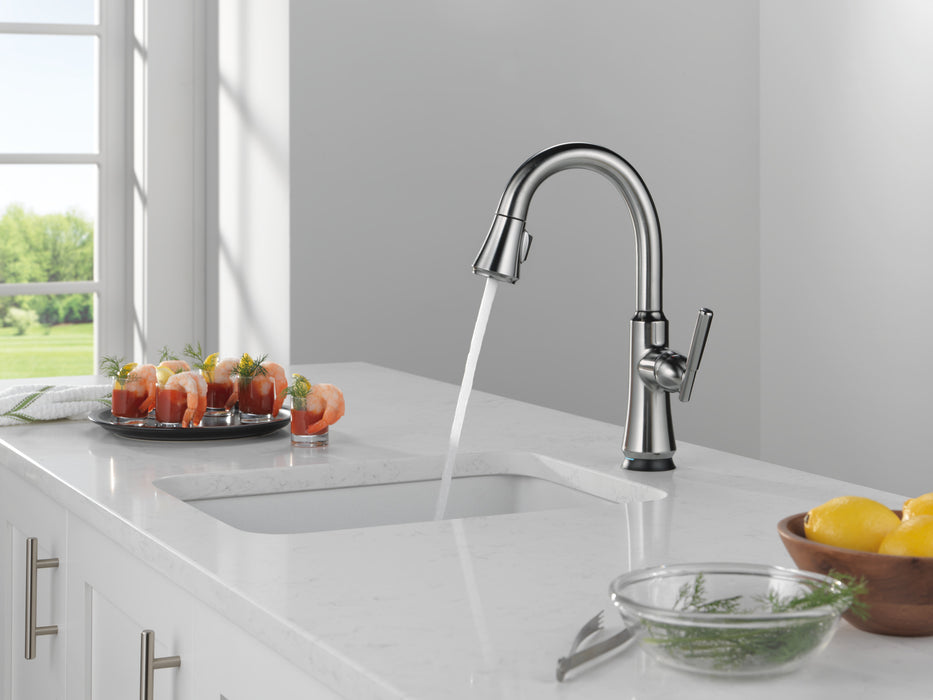 Delta Coranto 9979TL Touch2O Bar / Prep Faucet with Touchless Technology