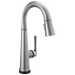 Delta Emmeline: Single Handle Pull Down Bar/Prep Faucet with Touch2O Technology