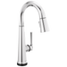 Delta Emmeline: Single Handle Pull Down Bar/Prep Faucet with Touch2O Technology