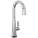 Delta Monrovia: Single Handle Pull-Down Bar/Prep Faucet with Touch2O Technology