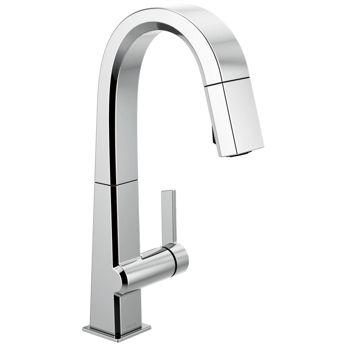 Delta Pivotal: Single Handle Pull Down Bar/Prep Faucet
