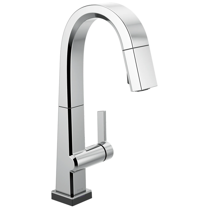 Delta Pivotal: Single Handle Pull Down Bar/Prep Faucet With Touch2O Technology
