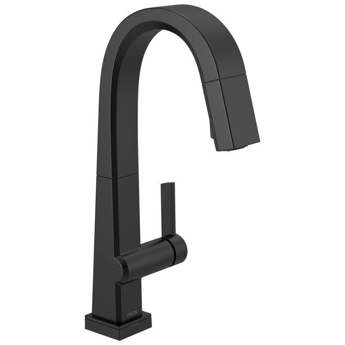 Delta Pivotal: Single Handle Pull Down Bar/Prep Faucet With Touch2O Technology
