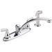 Delta Foundations:B2410LF Two Handle Kitchen Faucet with Spray