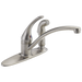 Delta Foundations:B3310LF Single Handle Kitchen Faucet with Integral Spray