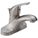 Delta Foundations:B510LF Single Handle Centerset Bathroom Faucet