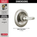 Delta Foundations BT13010 Monitor 13 Series Valve Only Trim, Stainless