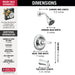 Delta Foundations Monitor 13 Series Tub and Shower Trim