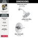 Delta Nicoli: Monitor 14 Series H2Okinetic Shower