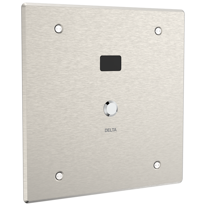 Commercial 1600T Series 1600T9001TR Electronic Concealed Urinal Flush Valve Trim - Hardwire Operated
