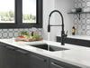 Delta Antoni: Single-Handle Pull-Down Spring Kitchen Faucet