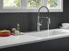 Delta Theodora 18804Z Single-Handle Pull-Down Spring Kitchen Faucet