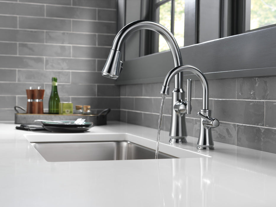 Delta 1920 Transitional Beverage Faucet, arctic stainless - view 4