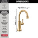 Delta 1920 Transitional Beverage Faucet